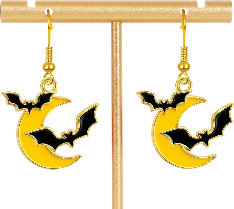 Fullive Thanksgiving Earrings, Fall Stud Dangle Turkey Earrings, Hypoallergenic Thanksgiving Accessory for Women Adult - Image 4